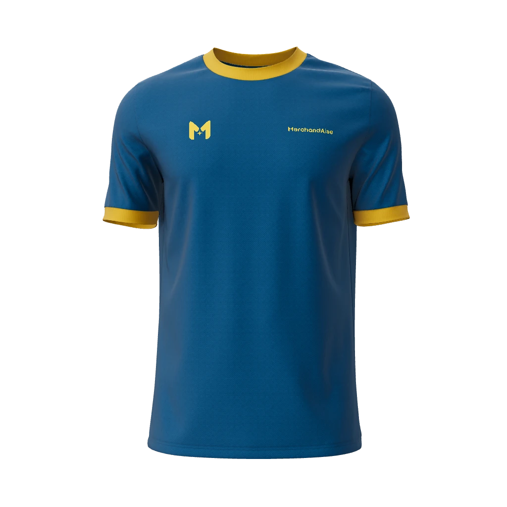 Men's Regular Jersey Round Neck with Cuff