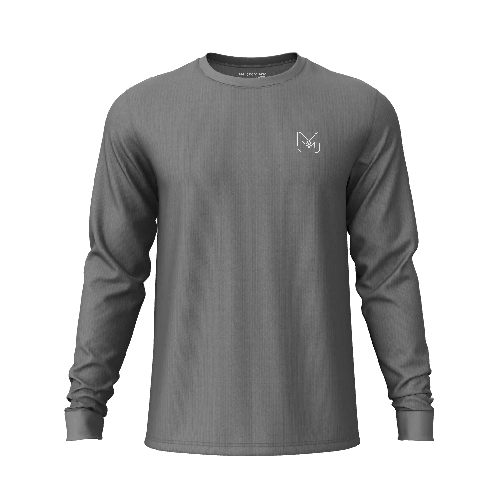 Men's Regular Longsleeve T-Shirt Round Collar