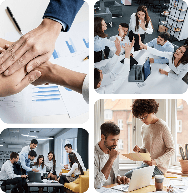 MerchandAise team collaborating during a maker week.